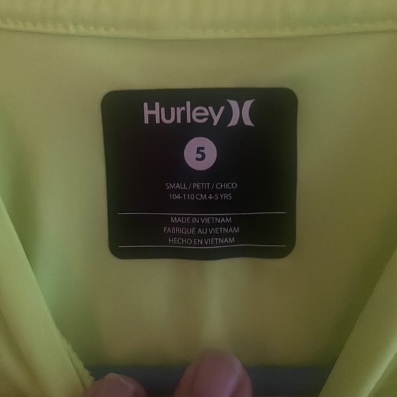 Hurley swim shirt SPF 50+ - Picture 2 of 5